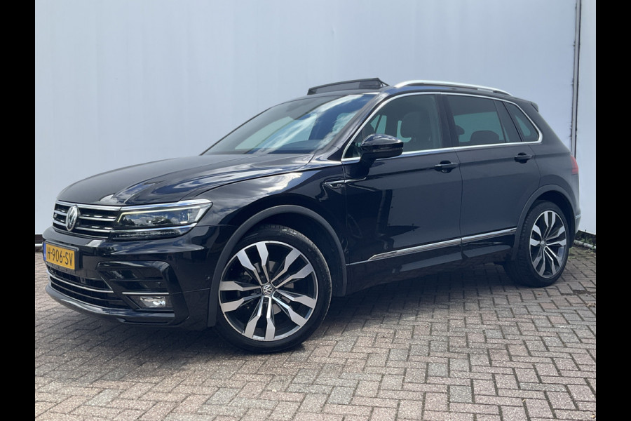Volkswagen Tiguan 1.5 TSI ACT R-line Automaat Pano.dak Trekhaak Stoelverw+Massage Keyless Vol opties!