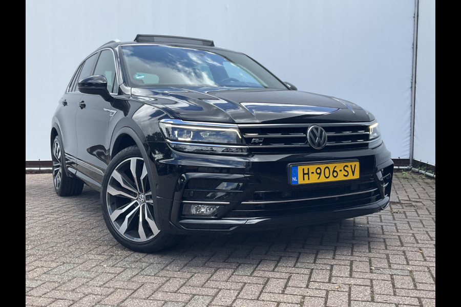 Volkswagen Tiguan 1.5 TSI ACT R-line Automaat Pano.dak Trekhaak Stoelverw+Massage Keyless Vol opties!