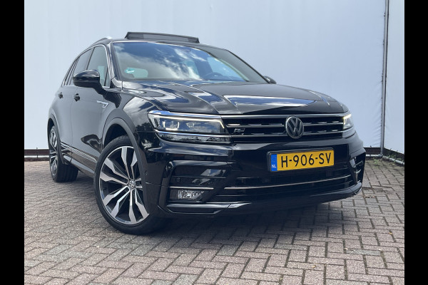 Volkswagen Tiguan 1.5 TSI ACT R-line Automaat Pano.dak Trekhaak Stoelverw+Massage Keyless Vol opties!