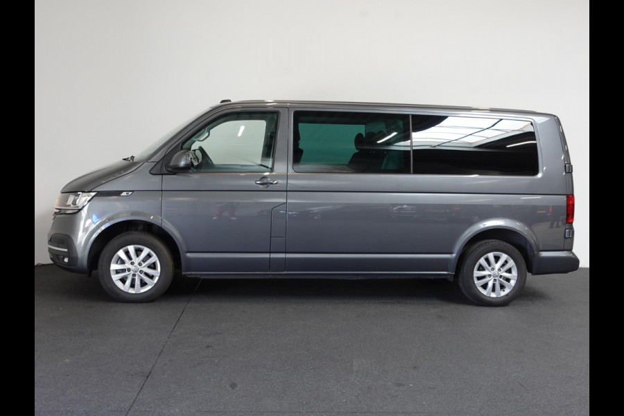 Volkswagen Transporter 2.0 TDI L2H1 28 Dubbele Cabine Highline Automaat Airco Cruise Control adaptief Parkeersensoren Trekhaak