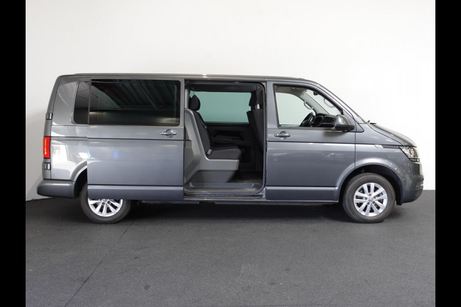 Volkswagen Transporter 2.0 TDI L2H1 28 Dubbele Cabine Highline Automaat Airco Cruise Control adaptief Parkeersensoren Trekhaak