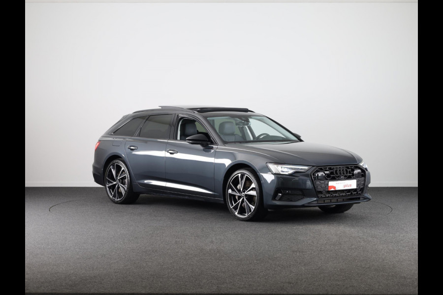 Audi A6 Avant 50 TFSI e quattro Advanced edition 299 pk S-tronic | Alarm MI50 + Auto volgsysteem | Navigatie | Panoramadak | Trekhaak | Matrix LED koplampen | Lichtmetalen velgen 21" | Verlengde garantie |