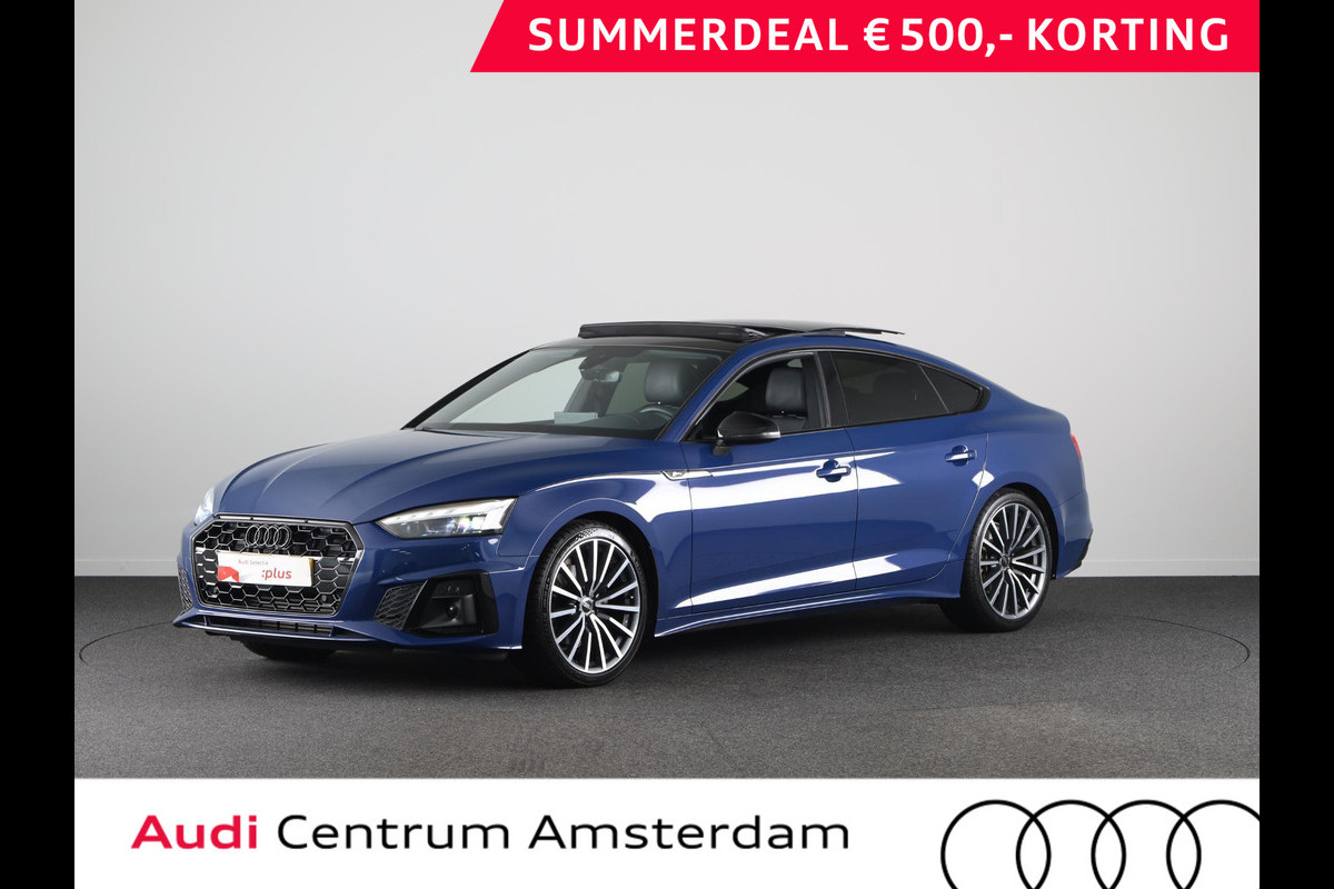 Audi A5 Sportback 35 TFSI S edition Competition 150 pk S-tronic | Private lease vanaf € 822,- pm | Panoramadak | Verlengde garantie | Navigatie | Parkeersensoren | Achteruitrijcamera | Stoelverwarming | Audi A5 Sportback 35 TFSI S edition Competition 150 pk S-tronic | Private lease vanaf € 822,- pm | Panoramadak | Verlengde garantie | Navigatie | Parkeersensoren | Achteruitrijcamera | Stoelverwarming |