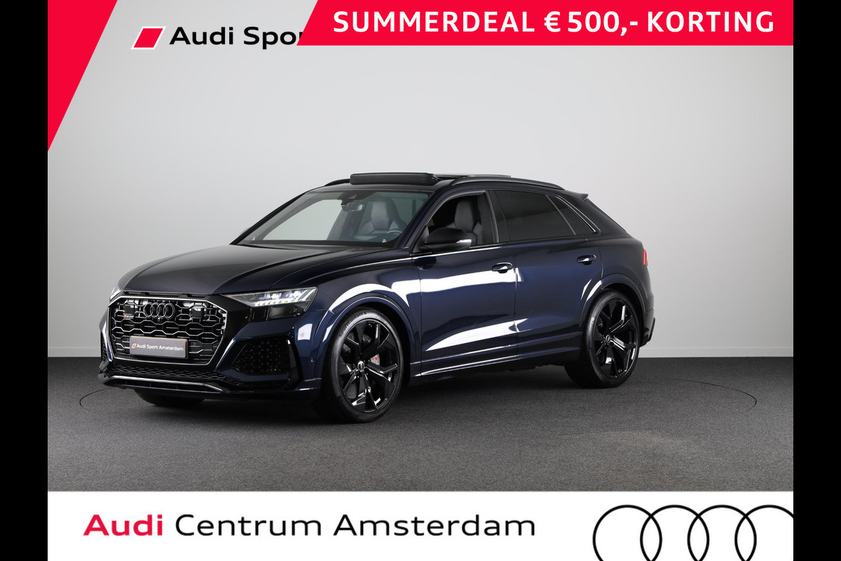 Audi RS Q8 4.0 TFSI quattro 600pk "Audi exclusive" | Full options | orig. NL auto | RS Dynamic+ 305km/h | B&O advanced Audi RS Q8 4.0 TFSI quattro 600pk "Audi exclusive" | Full options | orig. NL auto | RS Dynamic+ 305km/h | B&O advanced