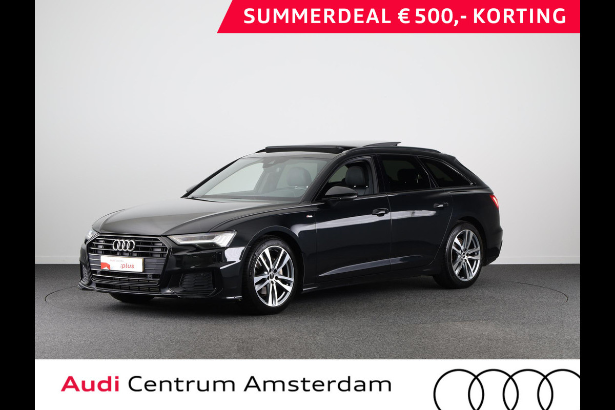 Audi A6 Avant 40 TFSI S edition 204 pk Panoramadak | Navigatie | Parkeersensoren | Stoelverwarming | Elektrisch verstelbare voorstoelen Audi A6 Avant 40 TFSI S edition 204 pk Panoramadak | Navigatie | Parkeersensoren | Stoelverwarming | Elektrisch verstelbare voorstoelen