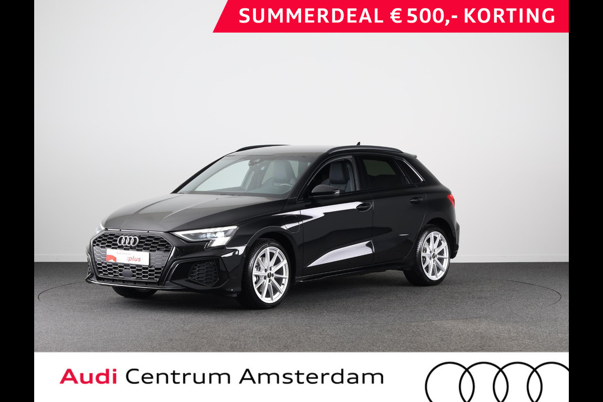 Audi A3 Sportback 40 TFSI e S edition 204 pk S-tronic | Verlengde garantie | Navigatie | Trekhaak (afneembaar) | Parkeersensoren (Park assist) | Adaptieve cruise control | Stoelverwarming | S-line | Audi A3 Sportback 40 TFSI e S edition 204 pk S-tronic | Verlengde garantie | Navigatie | Trekhaak (afneembaar) | Parkeersensoren (Park assist) | Adaptieve cruise control | Stoelverwarming | S-line |