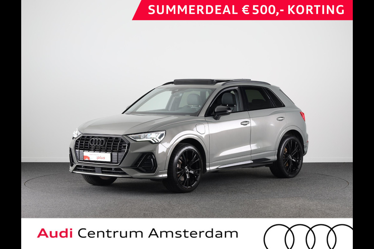 Audi Q3 45 TFSI e S edition 245PK Automaat | Panorama dak | Lederen bekleding | 20 "LM velgen | Adaptieve cruise control | Audi Q3 45 TFSI e S edition 245PK Automaat | Panorama dak | Lederen bekleding | 20 "LM velgen | Adaptieve cruise control |