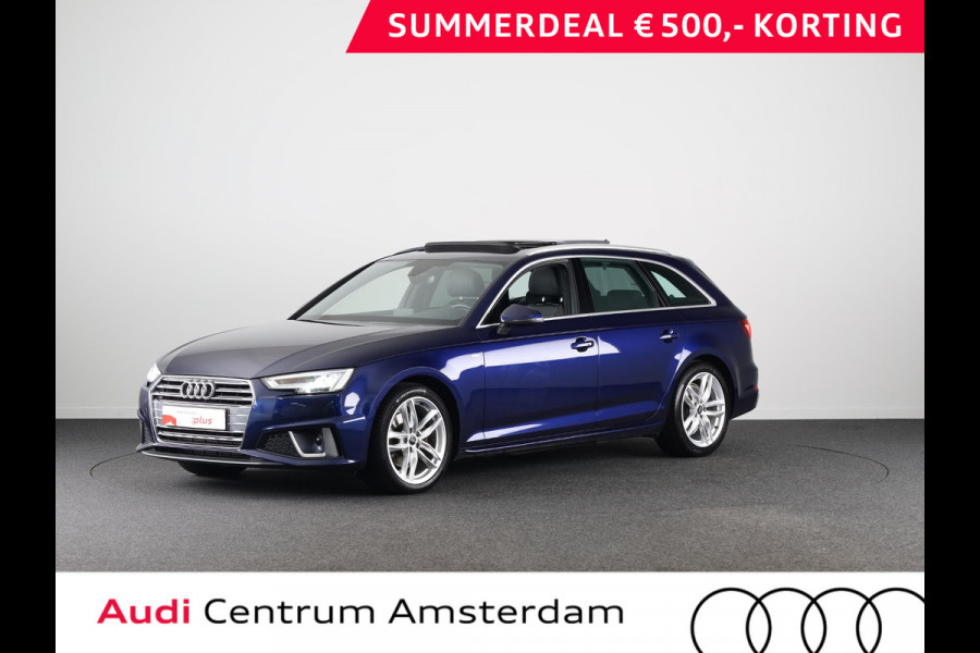 Audi A4 Avant 40 TFSI Sport S line edition 191pk | Panoramadak | Navigatie | Verwarmbare voorstoelen | 18 inch lichtmetalen velgen