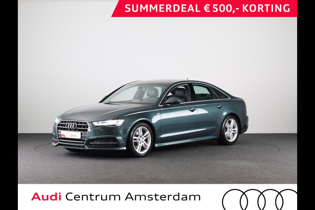 Audi A6 Limousine 1.8 TFSI ultra Lease Edition 190pk Automaat | Navigatie | 18 inch lichtmetalen velgen | Led koplampen | Parkeersensoren voor en achter Audi A6 Limousine 1.8 TFSI ultra Lease Edition 190pk Automaat | Navigatie | 18 inch lichtmetalen velgen | Led koplampen | Parkeersensoren voor en achter