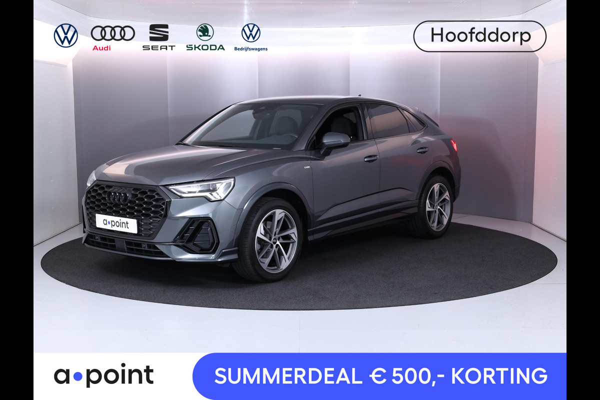 Audi Q3 Sportback 35 TFSI S Edition 150 pk S-tronic | Navigatie | Parkeersensoren | LED koplampen | Stoelverwarming | S-Line |