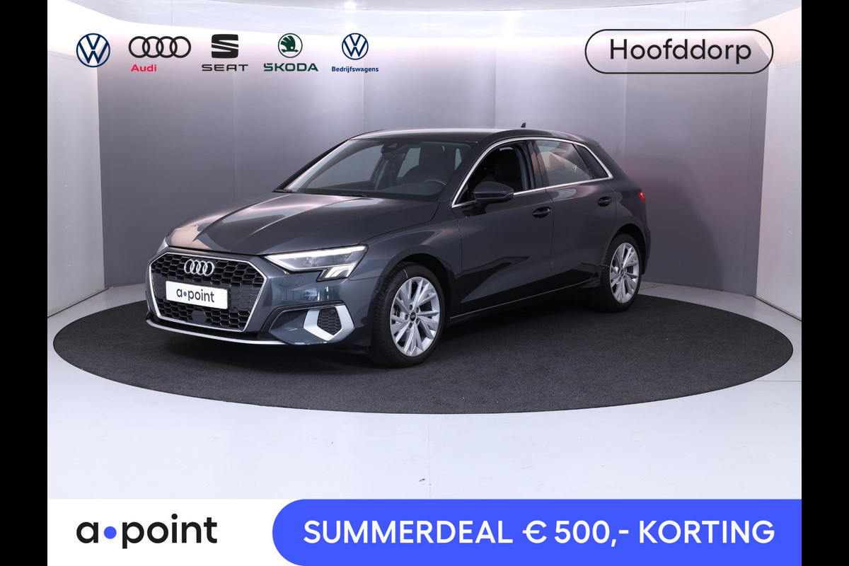 Audi A3 Sportback 35 TFSI Business edition 150 pk S-tronic | Navigatie | Parkeersensoren (Park assist) | Achteruitrijcamera | Cruise control | LED koplampen | Audi A3 Sportback 35 TFSI Business edition 150 pk S-tronic | Navigatie | Parkeersensoren (Park assist) | Achteruitrijcamera | Cruise control | LED koplampen |