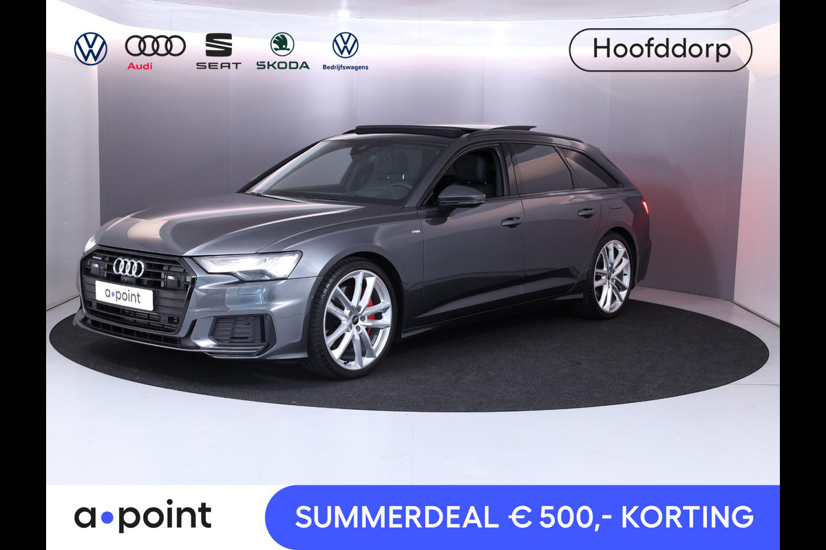 Audi A6 Avant 55 TFSI e quattro Pro Line S Competition 367pk | Panoramadak | Trekhaak | Head up display | Matrix Led Audi A6 Avant 55 TFSI e quattro Pro Line S Competition 367pk | Panoramadak | Trekhaak | Head up display | Matrix Led
