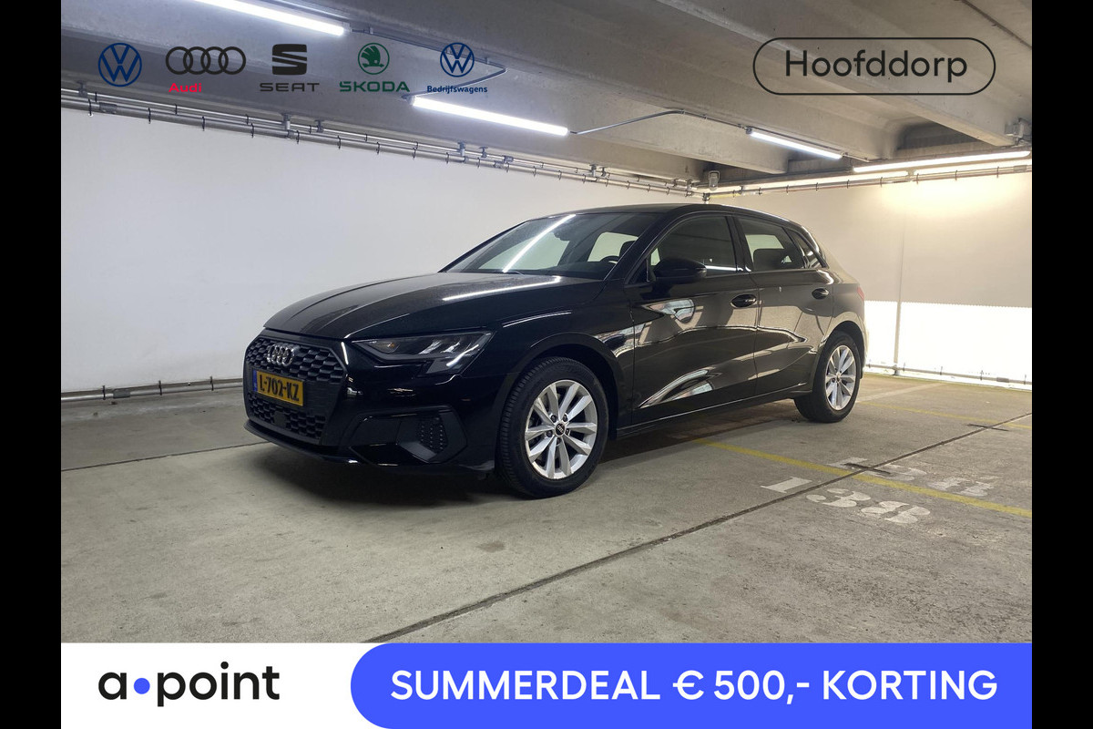 Audi A3 Sportback 30 TFSI Pro Line 110 pk S-tronic | Navigatie via App | Parkeersensoren achter | Autom. airco | LED koplampen | Apple Carplay/Android Auto |