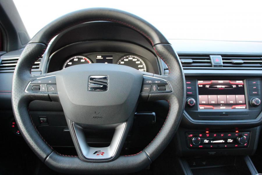 Seat Ibiza 1.0 TSI 116pk FR Climate Control Cruise Control Extra getint glas 17" Lichtmetalen Velgen