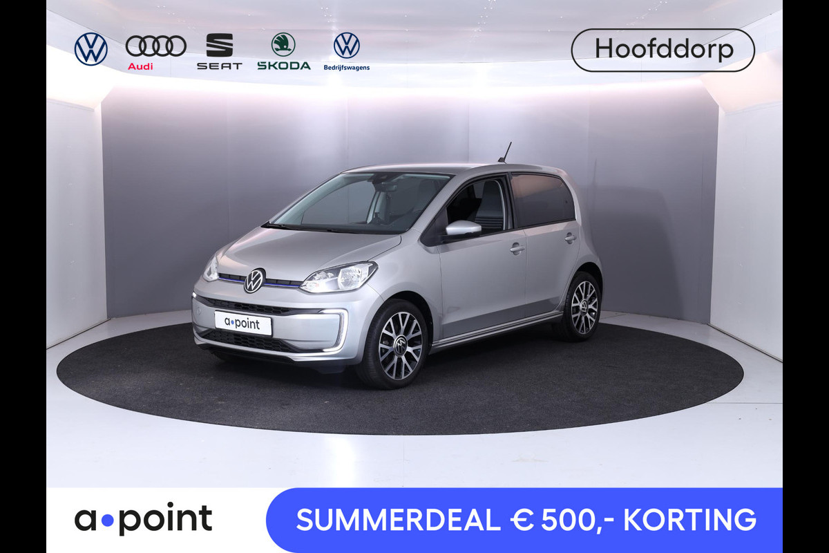 Volkswagen e-Up! e-up! Style 83 pk | Navigatie via App | Autom. airco | Cruise control | Parkeersensoren achter | Achteruitrijcamera | Stoelverwarming |