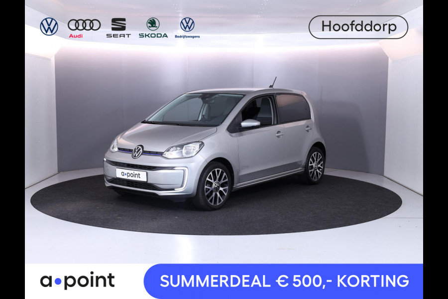 Volkswagen e-Up! e-up! Style 83 pk | Navigatie via App | Autom. airco | Cruise control | Parkeersensoren achter | Achteruitrijcamera | Stoelverwarming |