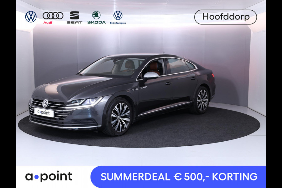 Volkswagen Arteon 1.5 TSI Elegance 150pk DSG| Leer| el.trekhaak | Alarm | 18'LM-velgen| verwarmde voorruit