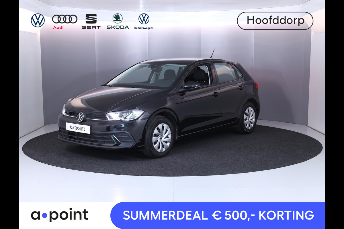 Volkswagen Polo 1.0 TSI Life 95 pk Automaat (DSG) | Digital display| Dodehoek-spiegel | Parkeersensoren (Park assist) | Adaptieve cruise control | Stoelverwarming | LED koplampen |Navigatie via App Volkswagen Polo 1.0 TSI Life 95 pk Automaat (DSG) | Digital display| Dodehoek-spiegel | Parkeersensoren (Park assist) | Adaptieve cruise control | Stoelverwarming | LED koplampen |Navigatie via App