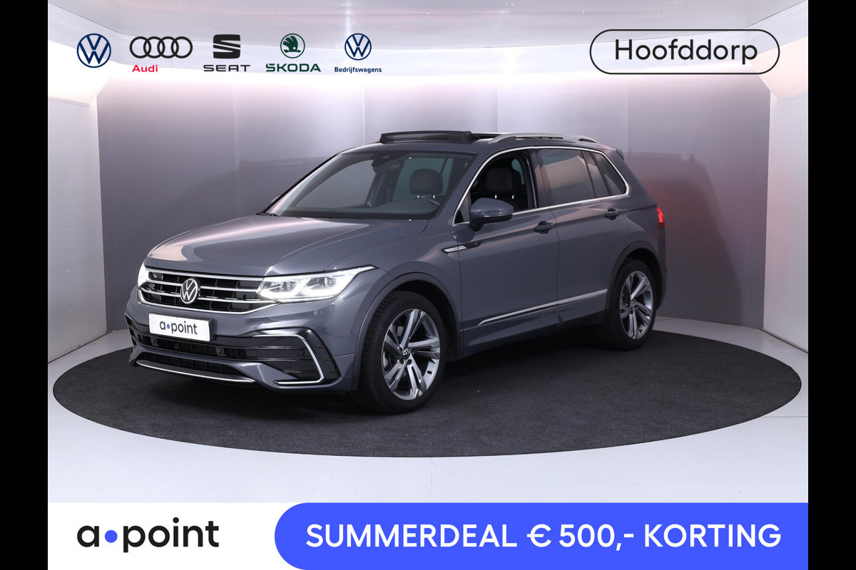 Volkswagen Tiguan 1.5 TSI R-Line Business+ 150pk |Panoramadak | Elekt. trekhaak | Leer| Camera| Adaptieve cruise control |