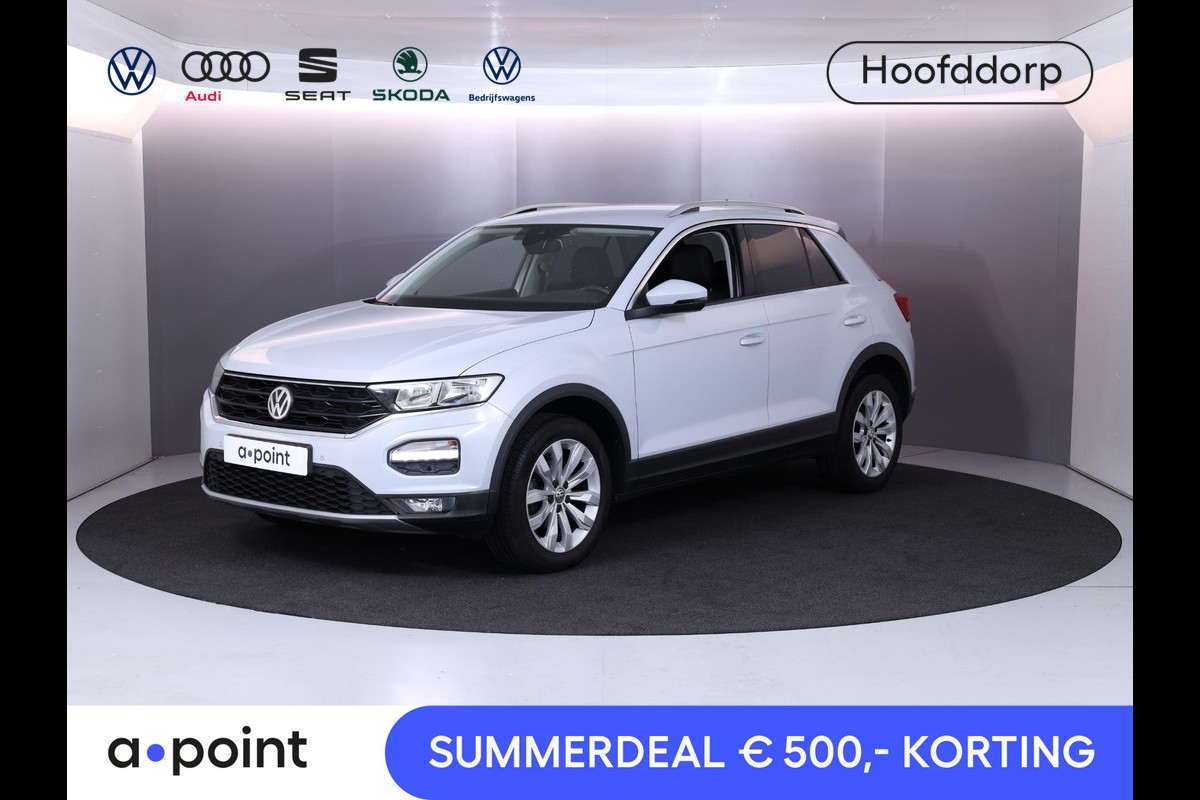 Volkswagen T-Roc 1.5 TSI Style 150pk 6bak |Digi display| LMVelgen| Navi| Camera| Alarm Volkswagen T-Roc 1.5 TSI Style 150pk 6bak |Digi display| LMVelgen| Navi| Camera| Alarm
