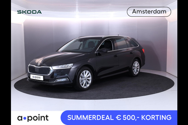 Škoda Octavia Combi 1.0 e-TSI Ambition 110 pk Automaat (DSG) | Navigatie | Parkeersensoren | LED koplampen | Stoelverwarming | Apple Carplay/Android Auto |