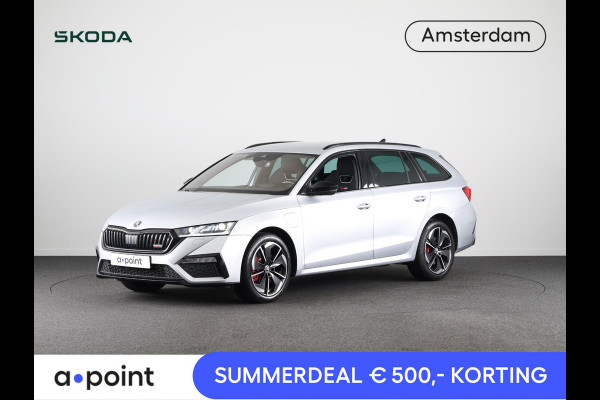 Škoda Octavia Combi 1.4 TSI RS iV PHEV Business 245pk | Head Up display | Verwarmbare voorstoelen | Matrix koplampen | Verwarmbare voorruit