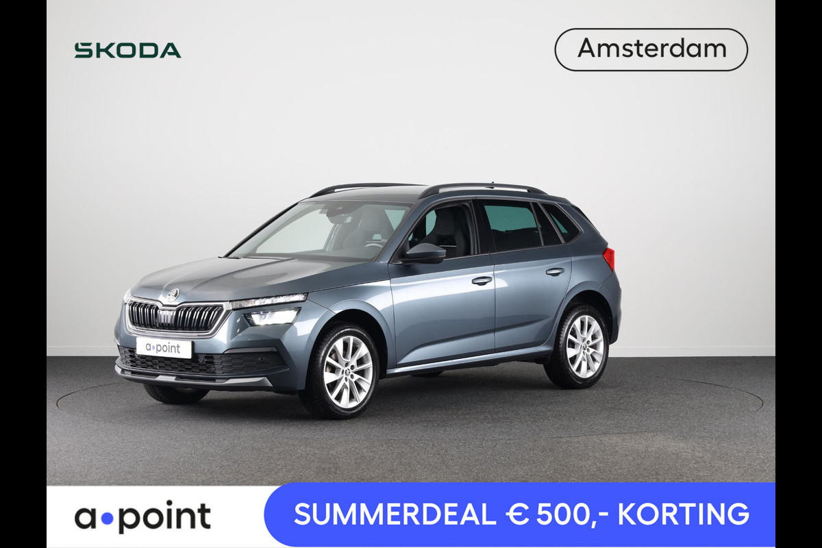 Škoda Kamiq 1.0 TSI Sport Business 110 pk | Navigatie via App | Parkeersensoren | Cruise control | LED koplampen | Apple Carplay/Android Auto |