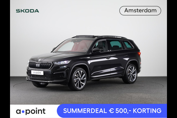 Škoda Kodiaq 1.5 TSI Sportline Business 7-zits 150pk DSG | Panoramadak | 20 inch lichtmetalen velgen | Trekhaak wegklapbaar | Verwarmbare voorstoelen