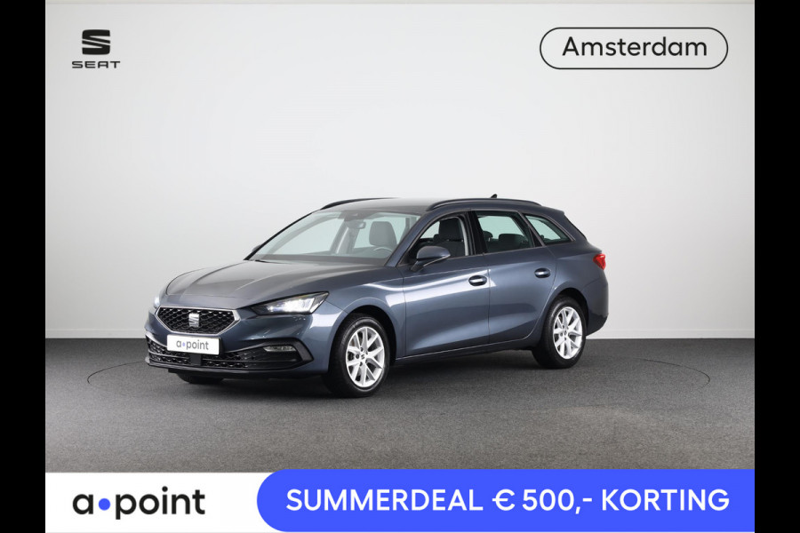 Seat Leon Sportstourer 1.0 TSI Reference 90 pk | Navigatie via App | Autom. airco | Cruise control | LED koplampen | Apple Carplay/Android Auto |
