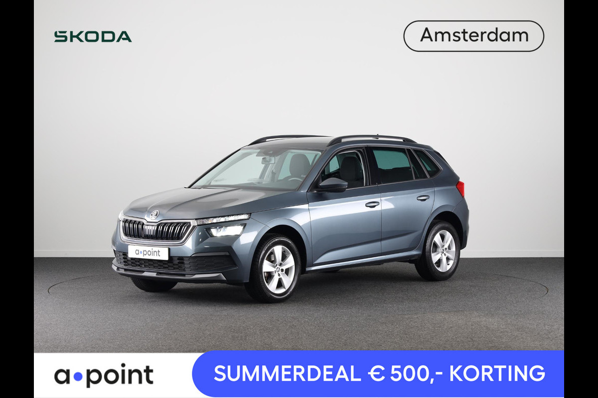 Škoda Kamiq 1.0 TSI Ambition 115 pk | Navigatie via App | Parkeersensoren achter | Cruise control | LED koplampen | Apple Carplay/Android Auto |