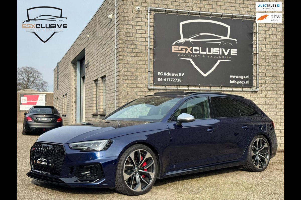 Audi RS4 Avant 2.9 TFSI Quattro Stage 2 585PK/Pano/360/Keyless Audi RS4 Avant 2.9 TFSI Quattro Stage 2 585PK/Pano/360/Keyless
