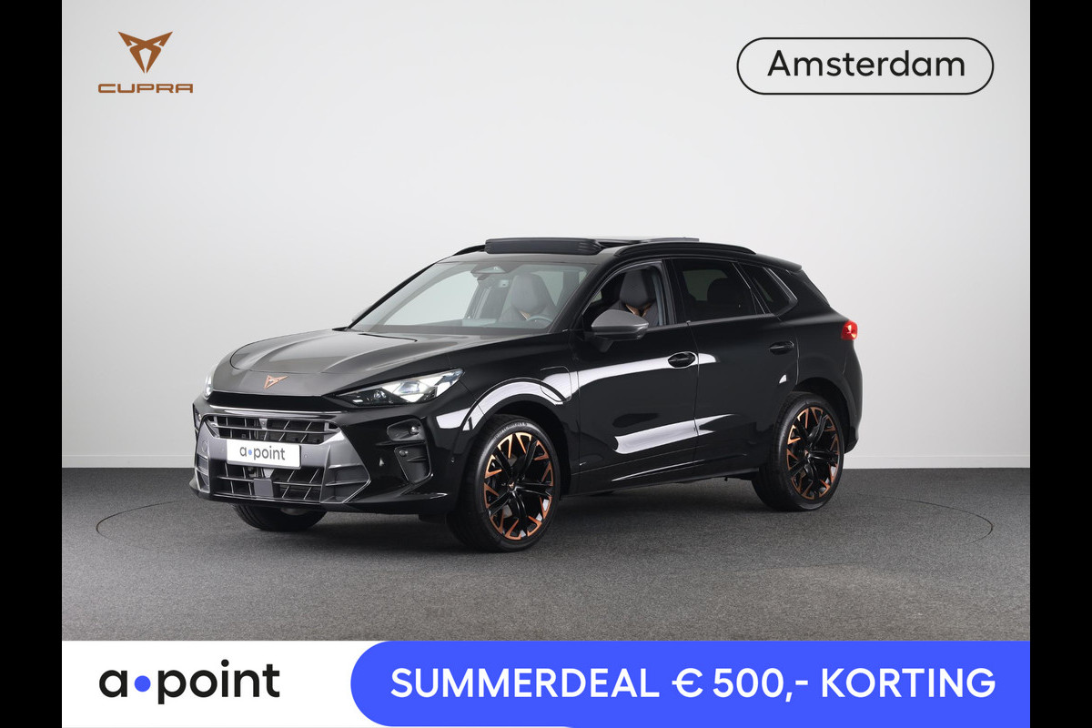 CUPRA Terramar 1.5 TSI e-Hybrid VZ Performance 272 pk Automaat (DSG) | Navigatie | Panoramadak | Parkeersensoren (Park assist) | Rondomzicht camera | Matrix LED koplampen | Lederen bekleding | Elektr. voorstoelen met geheugen | CUPRA Terramar 1.5 TSI e-Hybrid VZ Performance 272 pk Automaat (DSG) | Navigatie | Panoramadak | Parkeersensoren (Park assist) | Rondomzicht camera | Matrix LED koplampen | Lederen bekleding | Elektr. voorstoelen met geheugen |