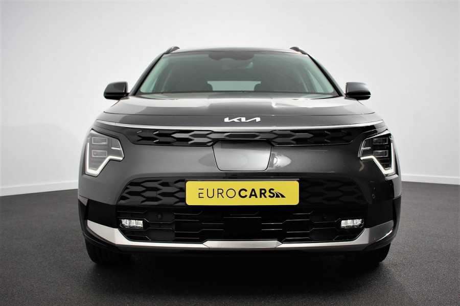 Kia Niro EV DynamicPlusLine 64.8 kWh | DEMO ! | Navigatie Half Leder Schuif-kantel dak Electrisch bedienbare achterklep DAB Led Camera Extra Getint Glas Lichtmetalen Velgen