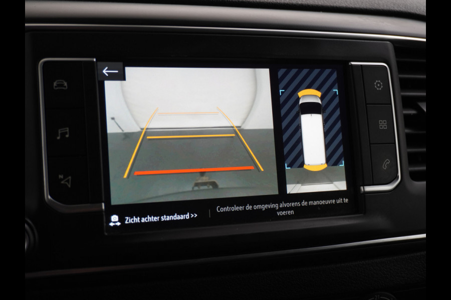 Opel Vivaro D120PK L2 3-Pers.360°Camera Apple Carplay Android ECC Trekhaak Imperiaal Airco DAB Cruise Control H1 Edition 1.5cdti lengte 2 ho Schuifdeur Tussenwand Dealeronderhouden Sensor dodehoek Bluetooth Regensensor 1e Eigenaar EURO6 300NM Koppel 1800kg Trekvermogen