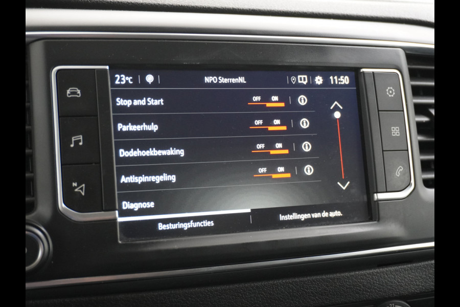 Opel Vivaro D120PK L2 3-Pers.360°Camera Apple Carplay Android ECC Trekhaak Imperiaal Airco DAB Cruise Control H1 Edition 1.5cdti lengte 2 ho Schuifdeur Tussenwand Dealeronderhouden Sensor dodehoek Bluetooth Regensensor 1e Eigenaar EURO6 300NM Koppel 1800kg Trekvermogen