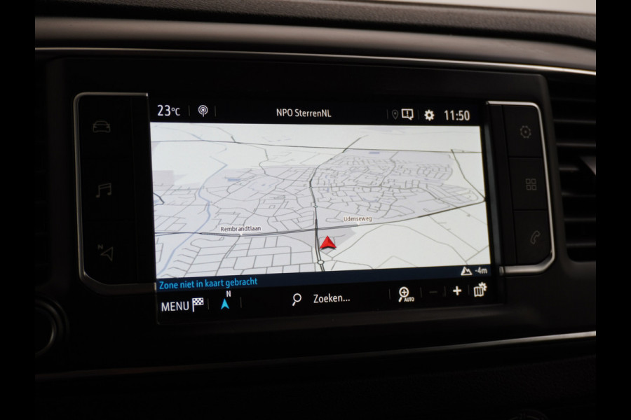 Opel Vivaro D120PK L2 3-Pers.360°Camera Apple Carplay Android ECC Trekhaak Imperiaal Airco DAB Cruise Control H1 Edition 1.5cdti lengte 2 ho Schuifdeur Tussenwand Dealeronderhouden Sensor dodehoek Bluetooth Regensensor 1e Eigenaar EURO6 300NM Koppel 1800kg Trekvermogen