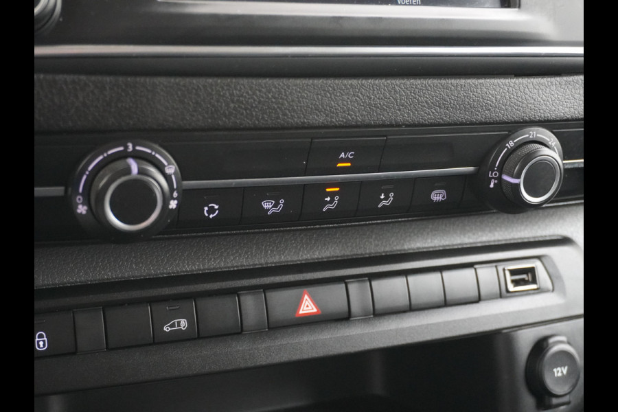 Opel Vivaro D120PK L2 3-Pers.360°Camera Apple Carplay Android ECC Trekhaak Imperiaal Airco DAB Cruise Control H1 Edition 1.5cdti lengte 2 ho Schuifdeur Tussenwand Dealeronderhouden Sensor dodehoek Bluetooth Regensensor 1e Eigenaar EURO6 300NM Koppel 1800kg Trekvermogen