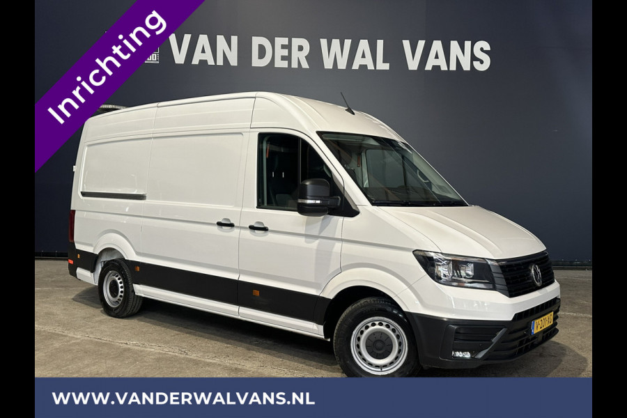 Volkswagen Crafter 2.0 TDI 177pk 3500kg Trekhaak Achterwiel aandrijving L3H3 L2H2 Inrichting Euro6 Airco | Camera | Navigatie | Apple Carplay Android Auto, Cruiscontrol, Chauffeursstoel, Verwarmde Voorruit, Parkeersensoren
