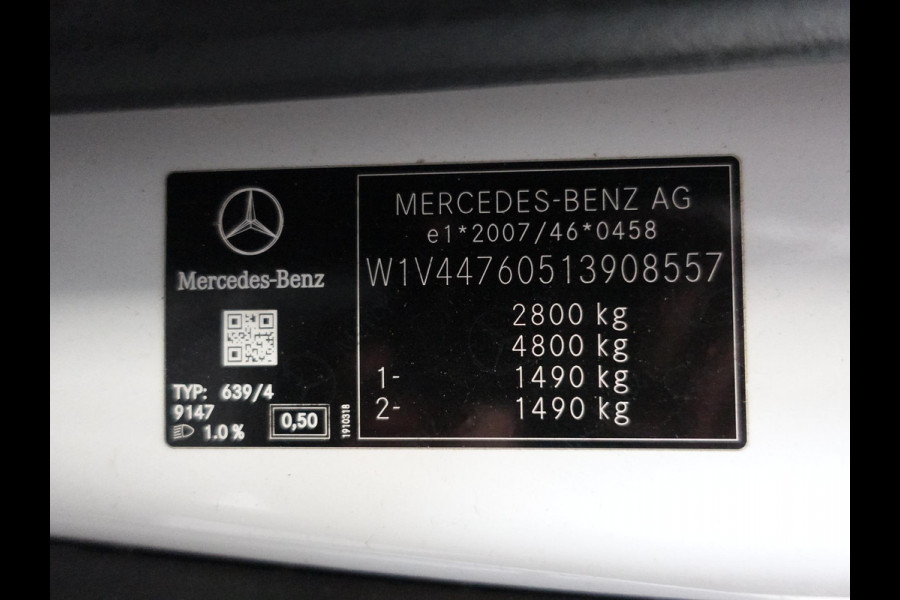 Mercedes-Benz Vito 116 CDI L3 Extra Lang Sport Edition Airco Cruise control RWD Laadlengte 306cm