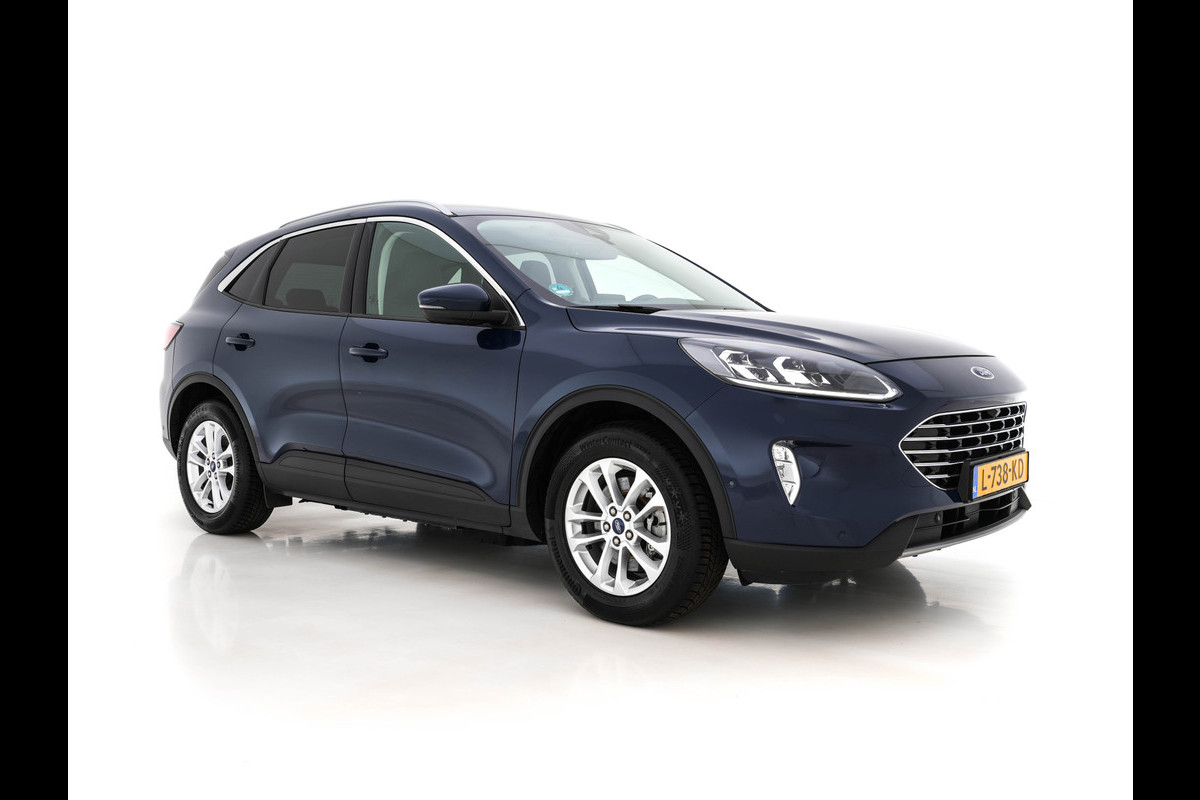 Ford Kuga 2.5 PHEV Titanium X (INCL-BTW) *LEATHER-MICROFIBRE | FULL-LED | DIGI-COCKPIT | ADAPTIVE-CRUISE | BLINDSPOT | PARK-PILOT | CAMERA | NAVI-FULLMAP | HEATED-COMFORT-SEATS | CARPLAY | DAB | LANE-ASSIST | 17"ALU* Ford Kuga 2.5 PHEV Titanium X (INCL-BTW) *LEATHER-MICROFIBRE | FULL-LED | DIGI-COCKPIT | ADAPTIVE-CRUISE | BLINDSPOT | PARK-PILOT | CAMERA | NAVI-FULLMAP | HEATED-COMFORT-SEATS | CARPLAY | DAB | LANE-ASSIST | 17"ALU*