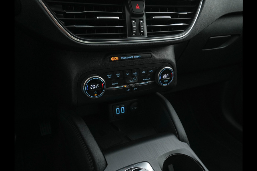 Ford Kuga 2.5 PHEV Titanium X (INCL-BTW) *LEATHER-MICROFIBRE | FULL-LED | DIGI-COCKPIT | ADAPTIVE-CRUISE | BLINDSPOT | PARK-PILOT | CAMERA | NAVI-FULLMAP | HEATED-COMFORT-SEATS | CARPLAY | DAB | LANE-ASSIST | 17"ALU*