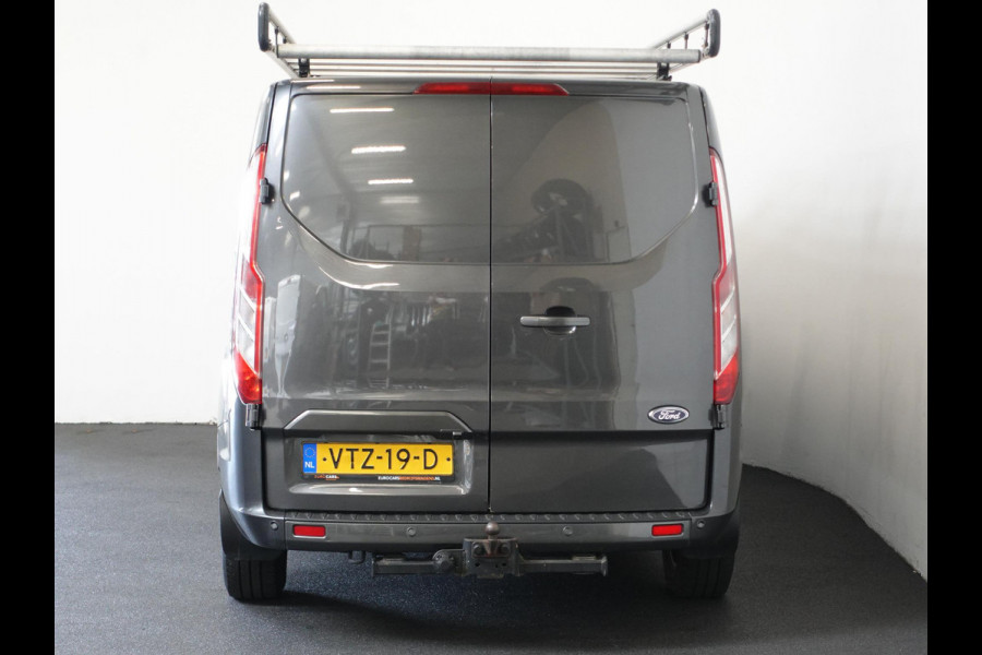 Ford Transit Custom L2H1 Limited Dubbele Cabine Automaat Navigatie Airco 2 Schuifdeuren Trekhaak Parkeersensoren Carplay Imperiaal