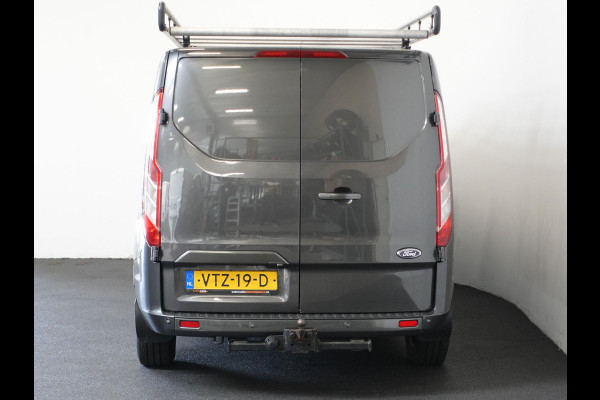 Ford Transit Custom L2H1 Limited Dubbele Cabine Automaat Navigatie Airco 2 Schuifdeuren Trekhaak Parkeersensoren Carplay Imperiaal
