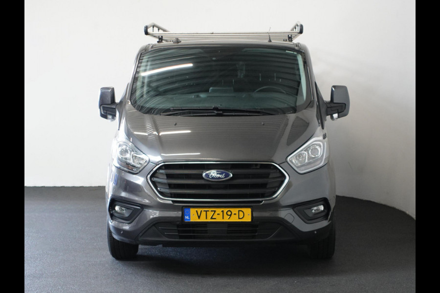 Ford Transit Custom L2H1 Limited Dubbele Cabine Automaat Navigatie Airco 2 Schuifdeuren Trekhaak Parkeersensoren Carplay Imperiaal