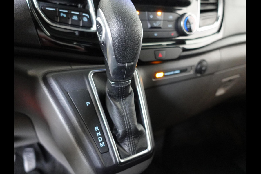 Ford Transit Custom L2H1 Limited Dubbele Cabine Automaat Navigatie Airco 2 Schuifdeuren Trekhaak Parkeersensoren Carplay Imperiaal