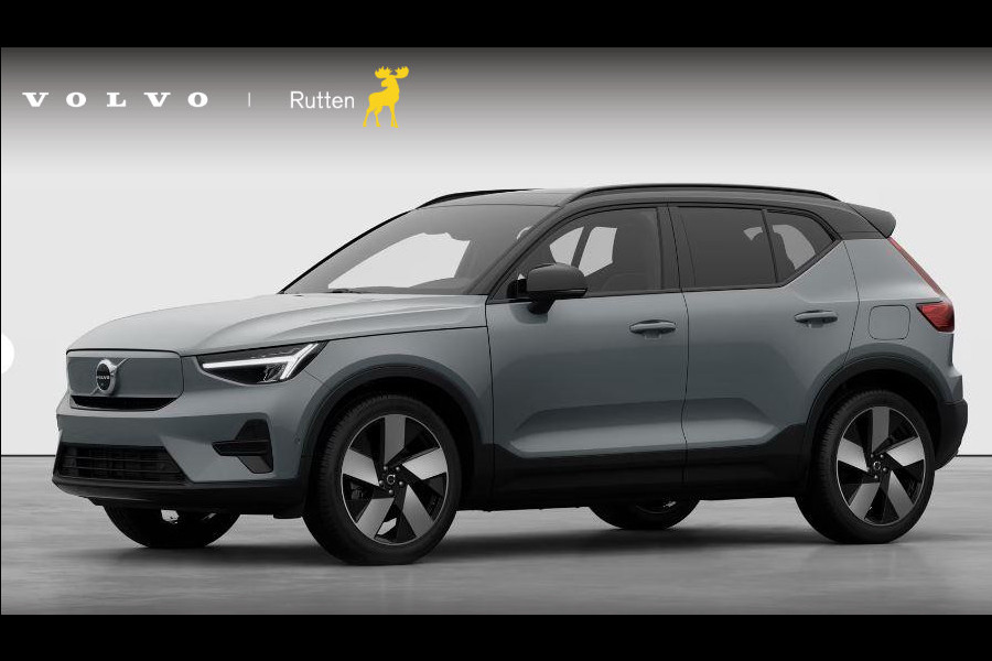 Volvo EX40 Single Motor Extended Range Plus 82 kWh / Lounge pakket / Extra getint glas / Panoramadak / 360 camera / 20''velgen / zwart dak