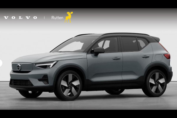 Volvo EX40 Single Motor Extended Range Plus 82 kWh / Lounge pakket / Extra getint glas / Panoramadak / 360 camera / 20''velgen / zwart dak
