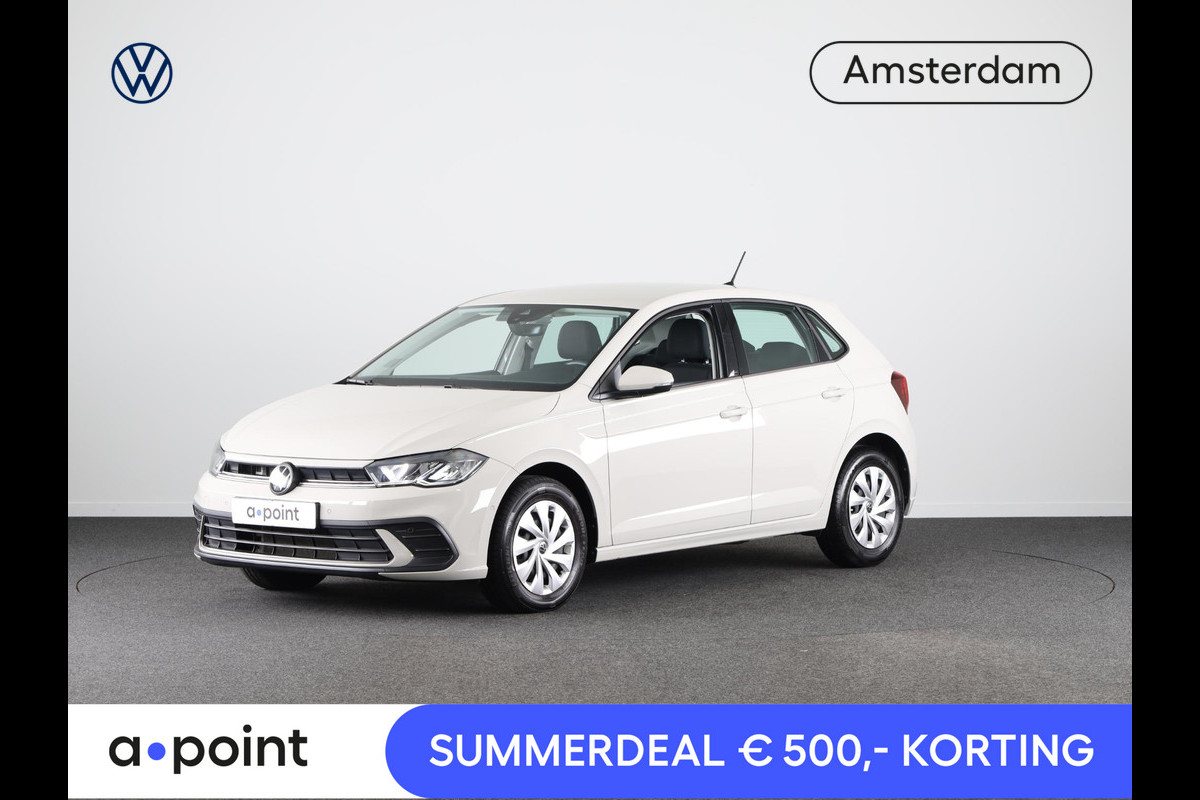 Volkswagen Polo 1.0 TSI Life 95 pk Automaat (DSG) | Navigatie via App | Parkeersensoren (Park assist) | Adaptieve cruise control | Stoelverwarming | LED koplampen | Volkswagen Polo 1.0 TSI Life 95 pk Automaat (DSG) | Navigatie via App | Parkeersensoren (Park assist) | Adaptieve cruise control | Stoelverwarming | LED koplampen |
