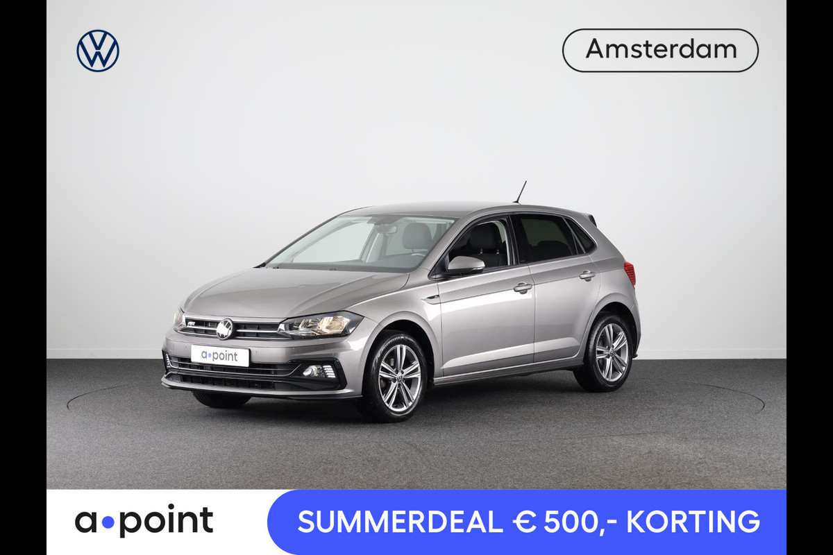 Volkswagen Polo 1.0 TSI R-Line Edition 95 PK DSG (Automaat) | Parkeersensoren voor en achter | Navigatie | Inklapbare spiegels |