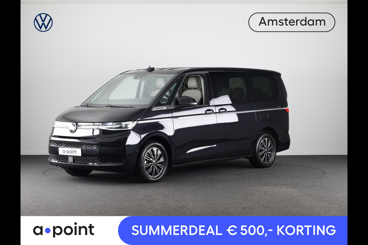 Volkswagen Multivan 1.4 eHybrid L1H1 Style 204 pk Automaat (DSG) | Navigatie | Elektr. trekhaak | Parkeersensoren (Park assist) | Achteruitrijcamera | Lederen bekleding | 2 elektr. schuifdeuren | Volkswagen Multivan 1.4 eHybrid L1H1 Style 204 pk Automaat (DSG) | Navigatie | Elektr. trekhaak | Parkeersensoren (Park assist) | Achteruitrijcamera | Lederen bekleding | 2 elektr. schuifdeuren |